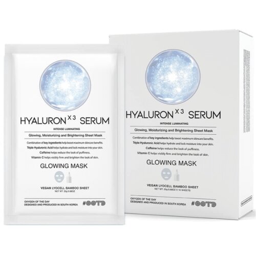 OOTD Beauty Maska za lice Triple Hyaluron Serum Glowing Mask, 25 g Cene