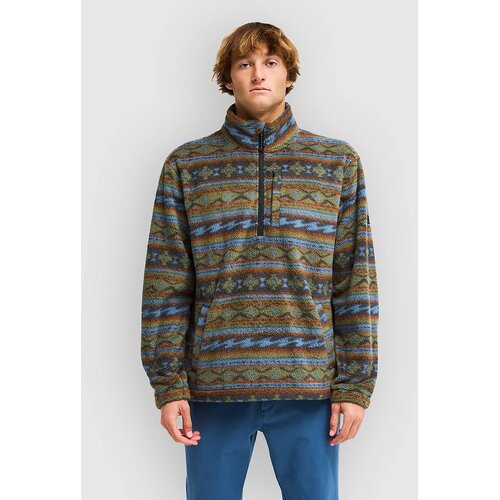 Billabong Boundary Mock Neck Half-Zip Pulover iz flisa raven Cene