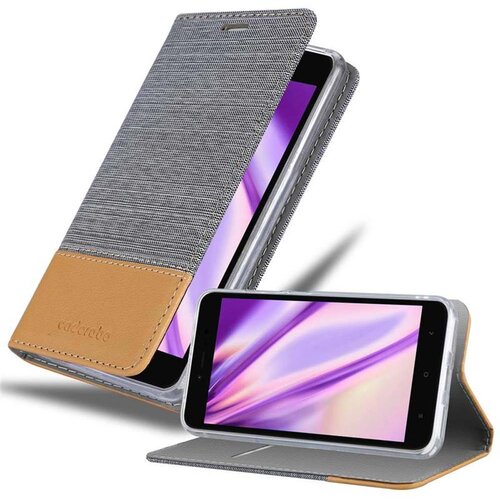  Ohi&scaron;je, združljiv s Xiaomi v svetlo sivi rjavi barvi - za&scaron;čitni pokrov z magnetnim zapiranjem, stoječo funkcijo in režo za kartico, (20573435) Cene