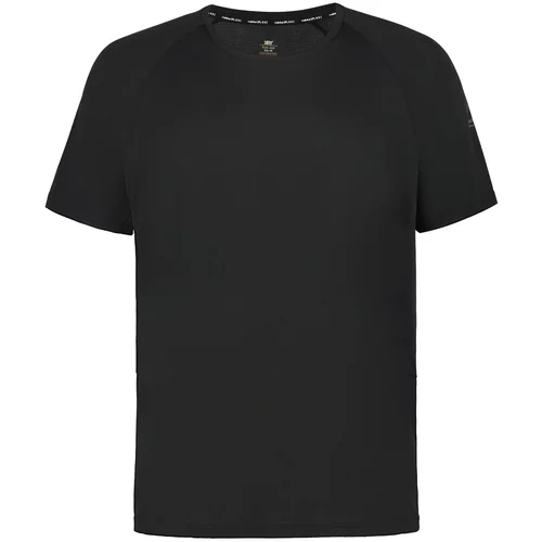 Rukka Funkcionalna majica 'Meskala' siva / črna