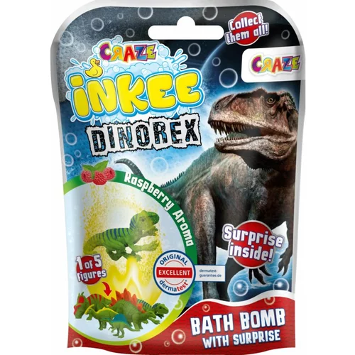 Craze Bath Bomb Dino kroglica za kopel za otroke 1 kos