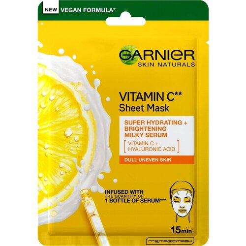 Garnier Skin Naturals Vitamin C maska za lice 28g Cene