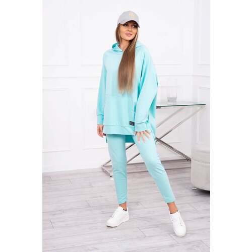 Kesi Set with mint sweatshirt Slike