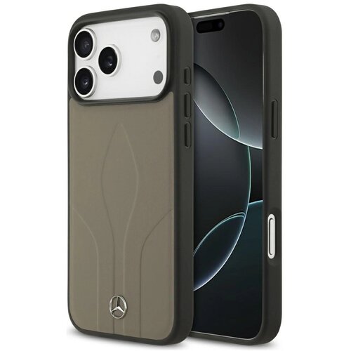 Mercedes THE MOVE MAGSAFE USNJEN OVITEK ZA IPHONE 17 PRO MAX LUXURY, (5000345322) Cene