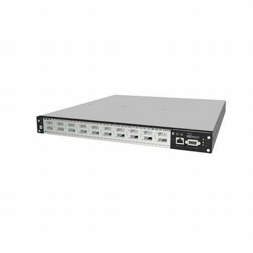 Fujitsu XG2000 20-Port 10GbE xfp fiber L2 switch, 400Gb/s, low latency single chip 300ns, vlan 802.1Q tag-based/ port-based/ multi-tagged/ diffserv class (IPv4,v6), snmp, rmon, qos, link aggregation, dual ac psu + fan Slike