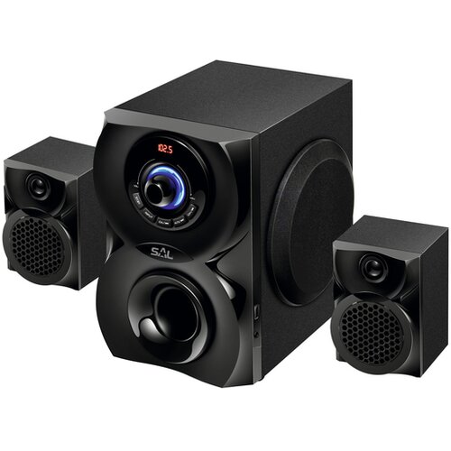 Sal Zvučnik, set 2.1 stereo, Bluetooth, MP3, FM radio, AUX - BT 201 Cijene