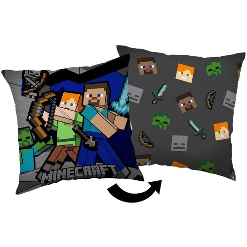 Jerry Fabrics Dječji jastuk Minecraft Survival Mode – Cijene