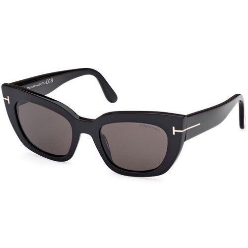 Tom Ford Athena FT1190 01A ONE SIZE (53) Črna/Siva Cene