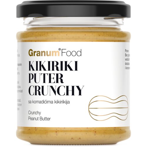 Granum kikiriki puter crunchy 170g Cene