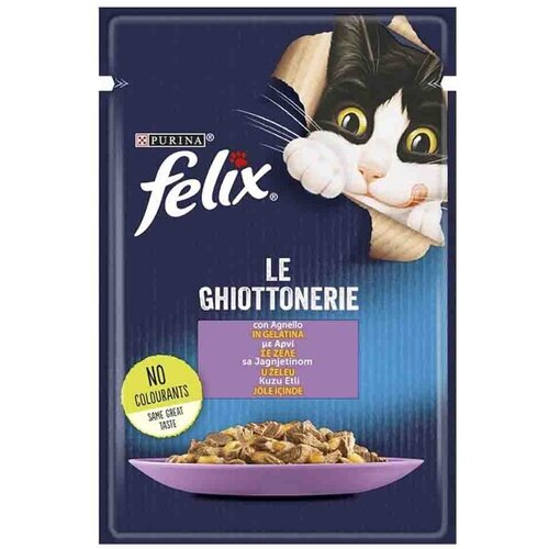 Felix Žele preliv za mačke sa jagnjetinom 85g Slike