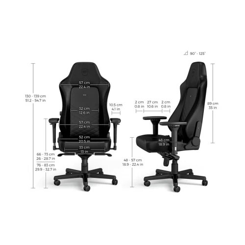 NOBLECHAIRS HERO Gaming stolica crna Cene