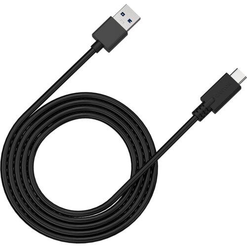 Canyon UC-4 type C USB 3.0 standard cable, power & data output, 5V 1A 5W, OD 4.5mm, PVC jacket, 1.5m, black, 0.039kg ( CNE-USBC4B ) Cene