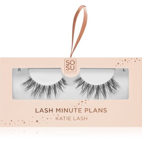 SOSU Cosmetics Lash Minute Plans umjetne trepavice Katie(s ljepilom i aplikatorom) Slike