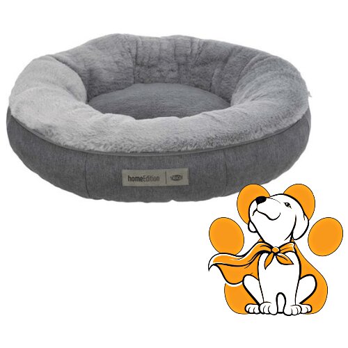 Trixie Bed Liano 70cm, Mekani Krevet Sa Jastukom Za Pse, Sivi Slike