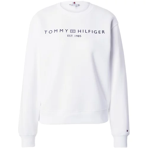 Tommy Hilfiger Sweater majica mornarsko plava / bijela