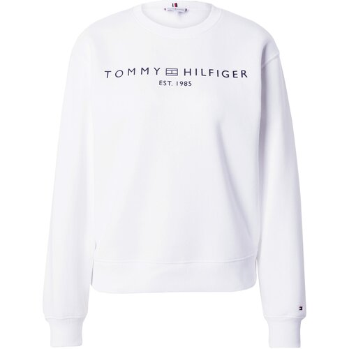 Tommy Hilfiger Sweater majica mornarsko plava / bijela Cene