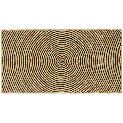  Tepisi za područja Crna 80 x 150 cm Juta Cene