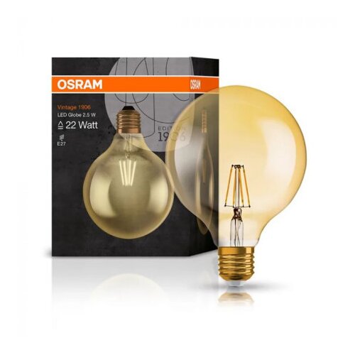 Ledvance eood vintage 1906 LED sijalica gold 22 3w/824 e27 globe125 ( o08980 ) Slike