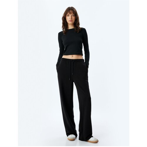 Koton Tracksuit Trousers Pocket Three Thread Raised Slike