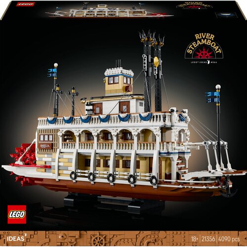 Lego Ideas - Riječni parobrod (21356) Slike