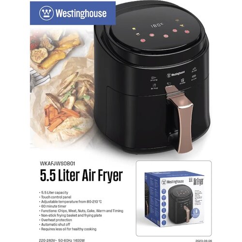 Westinghouse airfryer 5,5L cvrtnik na vroč zrak, (21257900) Slike