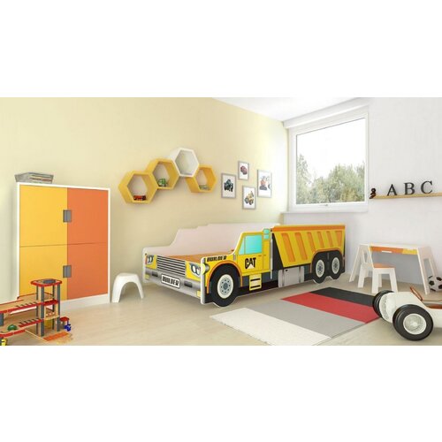 ADRK Otro�ka postelja CONSTRUCTION CAR z vzmetnico 160x80 cm Cene