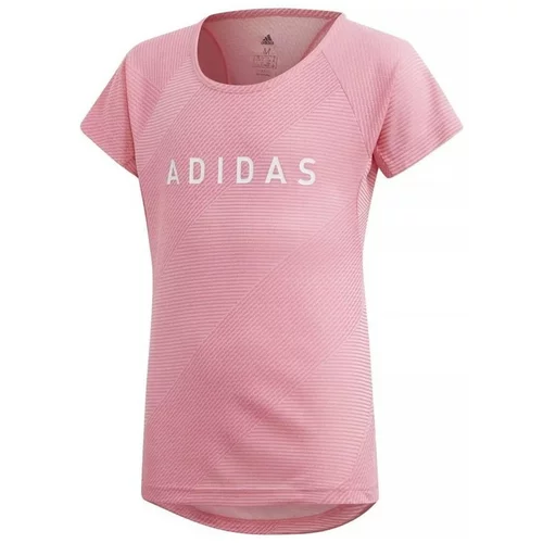 Adidas Majice s kratkimi rokavi Performance Rožnata