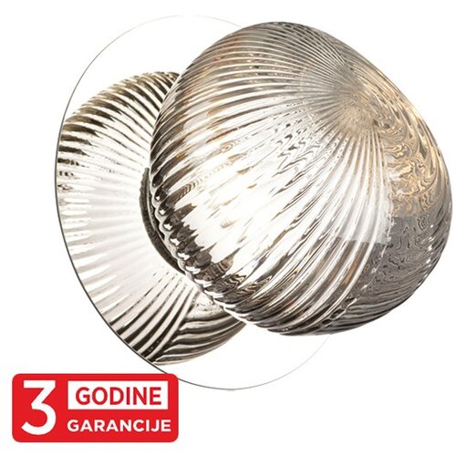 Mitea zidna lampa hrom prisma led MAW9401-1S 1x4W 3000K + smoky 3Y Cene