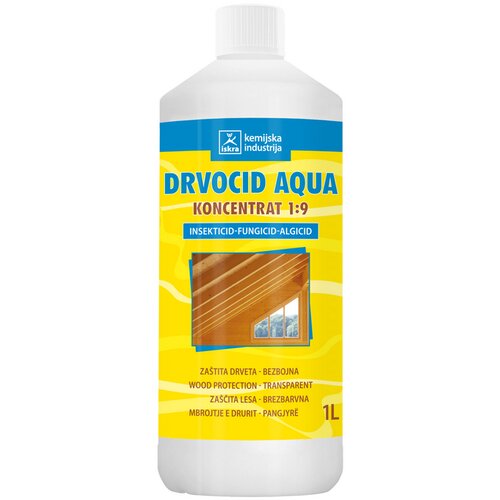 Iskra Impregnacija za drvo Iskra Drvocid Aqua koncentrat 1:9, bezbojni, 1 l Cijene