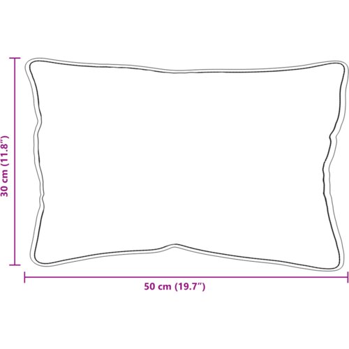  Jastuk 2 pcs Bijela 30 x 50 cm 85gsm 100% poliester Slike