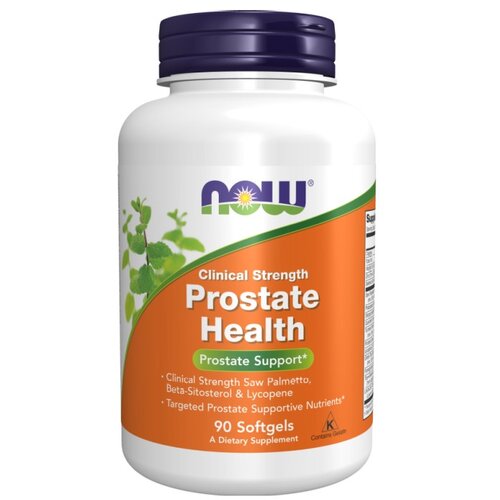 Now Foods Zdravje prostate Clinical Strength NOW (90 mehkih kapsul) Slike