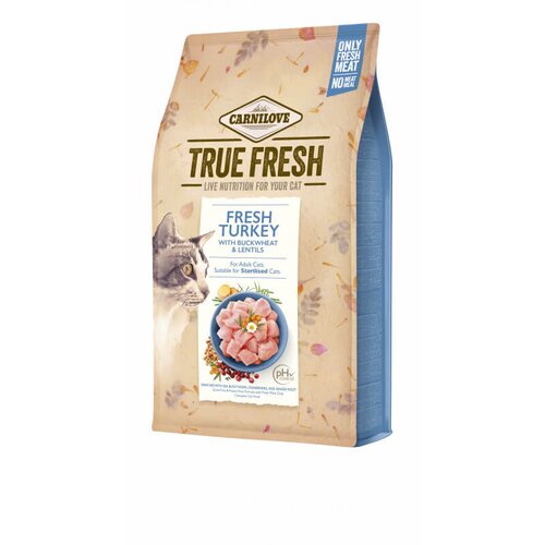 Carnilove cat true fresh - puran 4,8 kg Slike