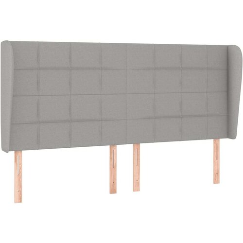  Box spring s madracem svjetlosiva 160x200 cm tkanina Slike