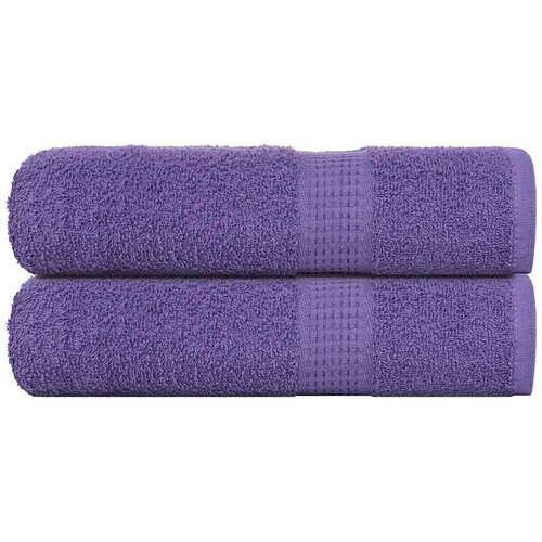 vidaXL Brisače za roke FROGN 2 kosa vijolične 50x100 cm 360 g/m&sup2;, (5000307721) Cene