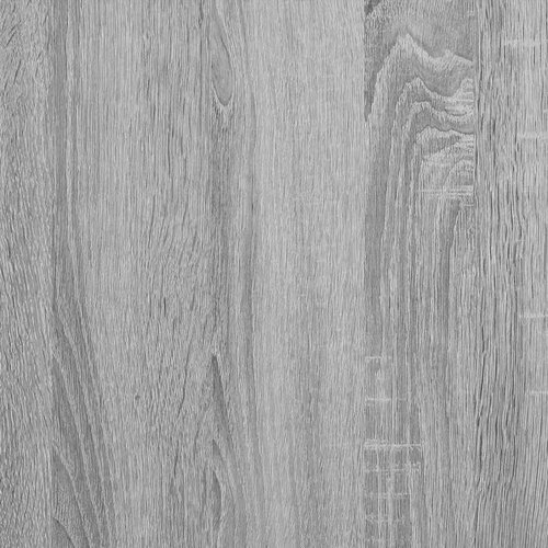 vidaXL Kavna mizica s predali siva sonoma 70,5x70x40 cm Cene