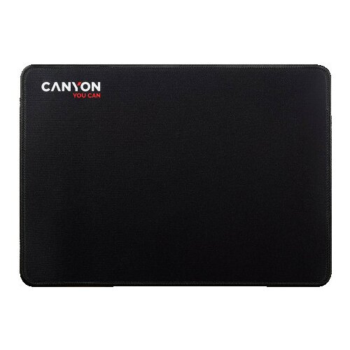 Canyon mouse pad,350X250X3MM,Multipandex ,fully black with our logo (non gaming),blister cardboard ( CNE-CMP4 ) Slike