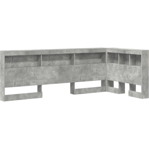  Skladi&amp;scaron;no uzglavlje Beton siva 80 cm Konstruirano drvo Slike
