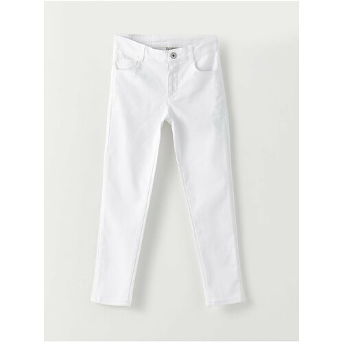 LC Waikiki Pants - White - Skinny Cene