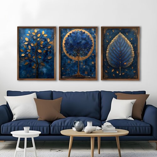 Wallity slika GE262, 3 dijela, 35 x 47 cm Cene