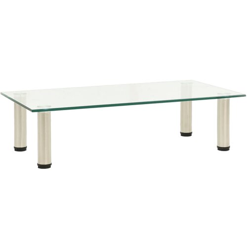vidaXL TV stalak prozirni 60 x 35 x 17 cm od kaljenog stakla Cijene