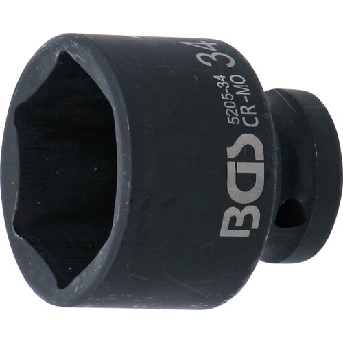 BGS udarni nasadni ključ 1/2&amp;quot; 34 mm, &amp;scaron;esterokutni 5205-34 Slike