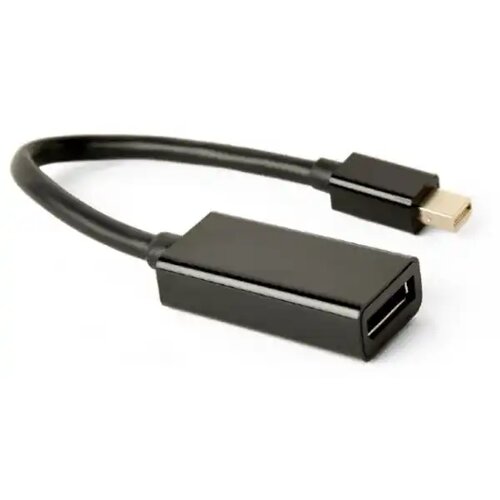 Kettz MDP2DP-K20 Adapter konverter Mini DisplayPort - DisplayPort M/F 1080p, Crni Slike