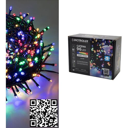 Lampice LED 96 Multicolor Slike