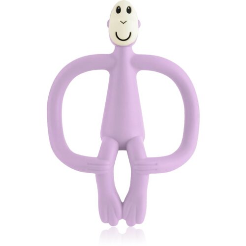 Matchstick monkey Teething Toy and Gel Applicator grizalo s krtačko 2v1 Lilac 1 kos Cene