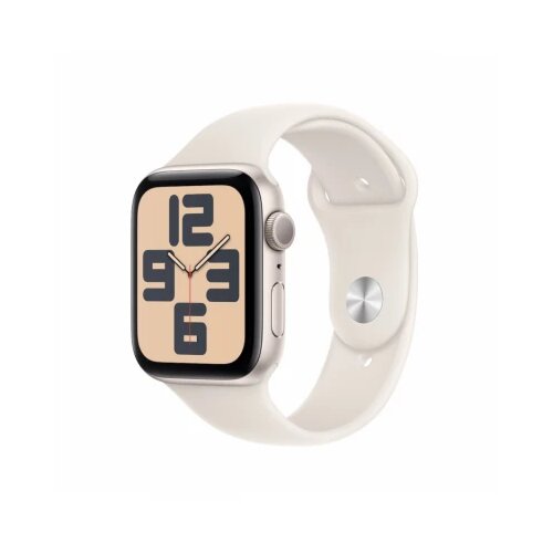 Apple Watch SE GPS 44mm Starlight Aluminium Case with Starlight Sport Band - S/M" Cijene