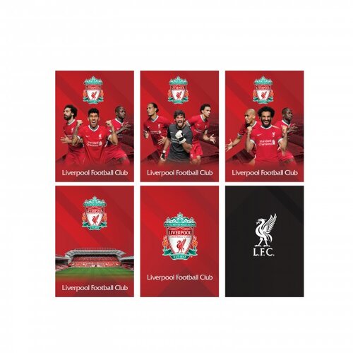  Zvezek Liverpool A4 črte brezčrtni Slike