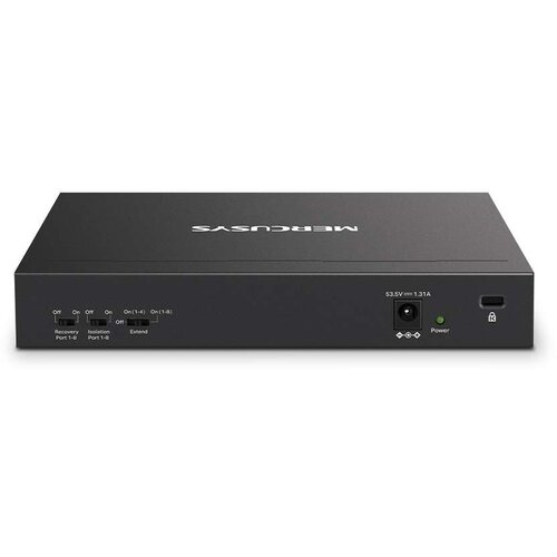 Mercusys MS110P(UN) 0-Port 10/100Mbps Desktop Switch with 8-Port PoE+ Cene