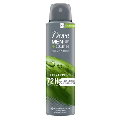 Dove Men + Care Advanced Extra Fresh 72H sprej antiperspirant 150 ml za moške