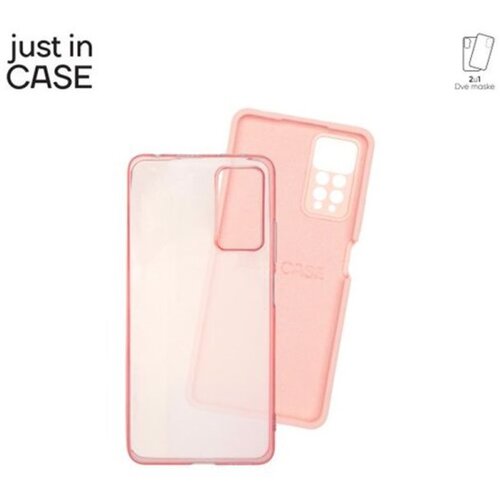 Just In Case Paket maski za telefon 2u1 Redmi Note 12 PINK Cene