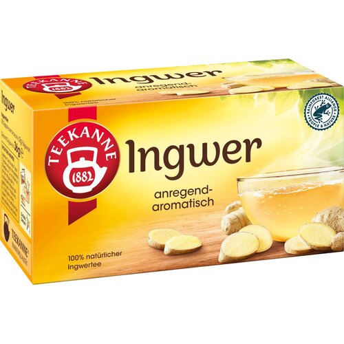 Teekanne Čaj - Ingver - 18 čajnih vrečk Slike